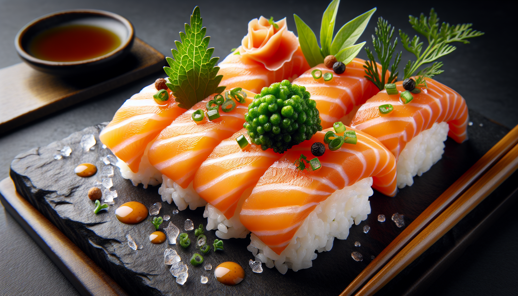 nigiri salmone